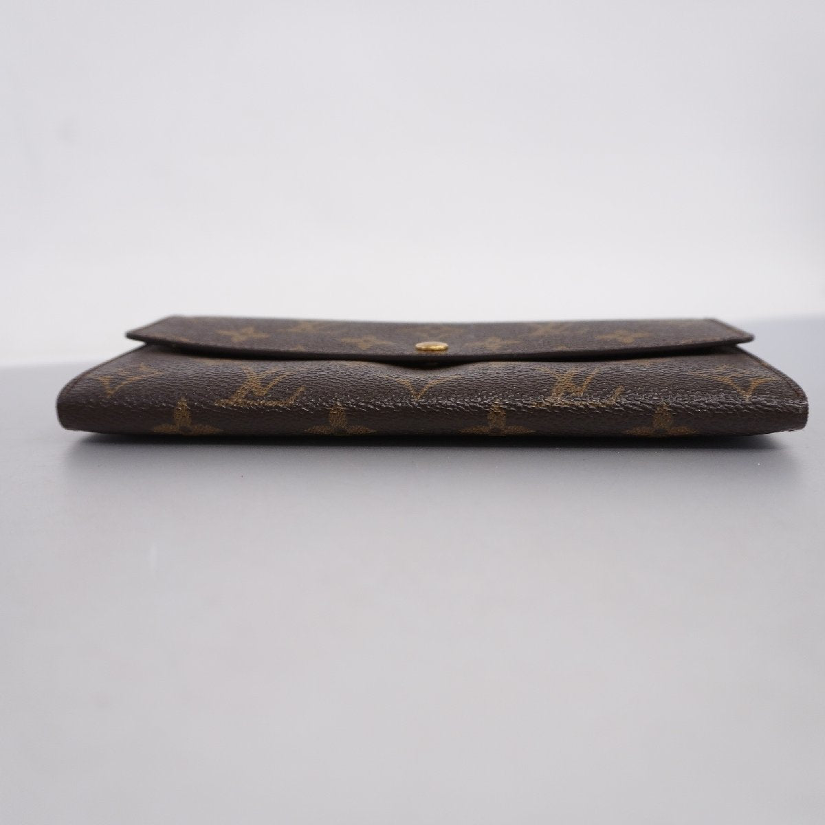 Louis Vuitton Long Wallet Monogram Portomone Credit M61725