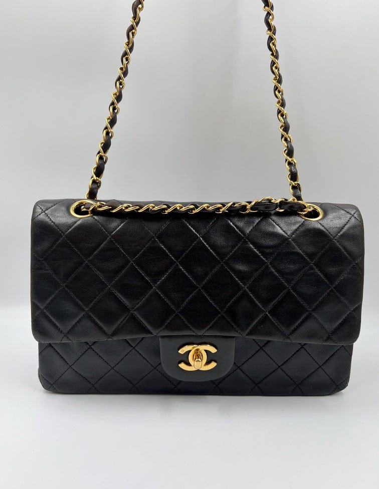 Chanel Classic Double Flap Bag with 24k gold plated hardware