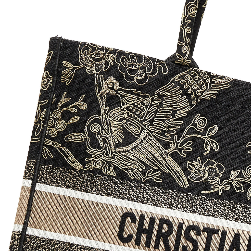 DIOR Large Ornamental Cornely Book Tote Tote Bag