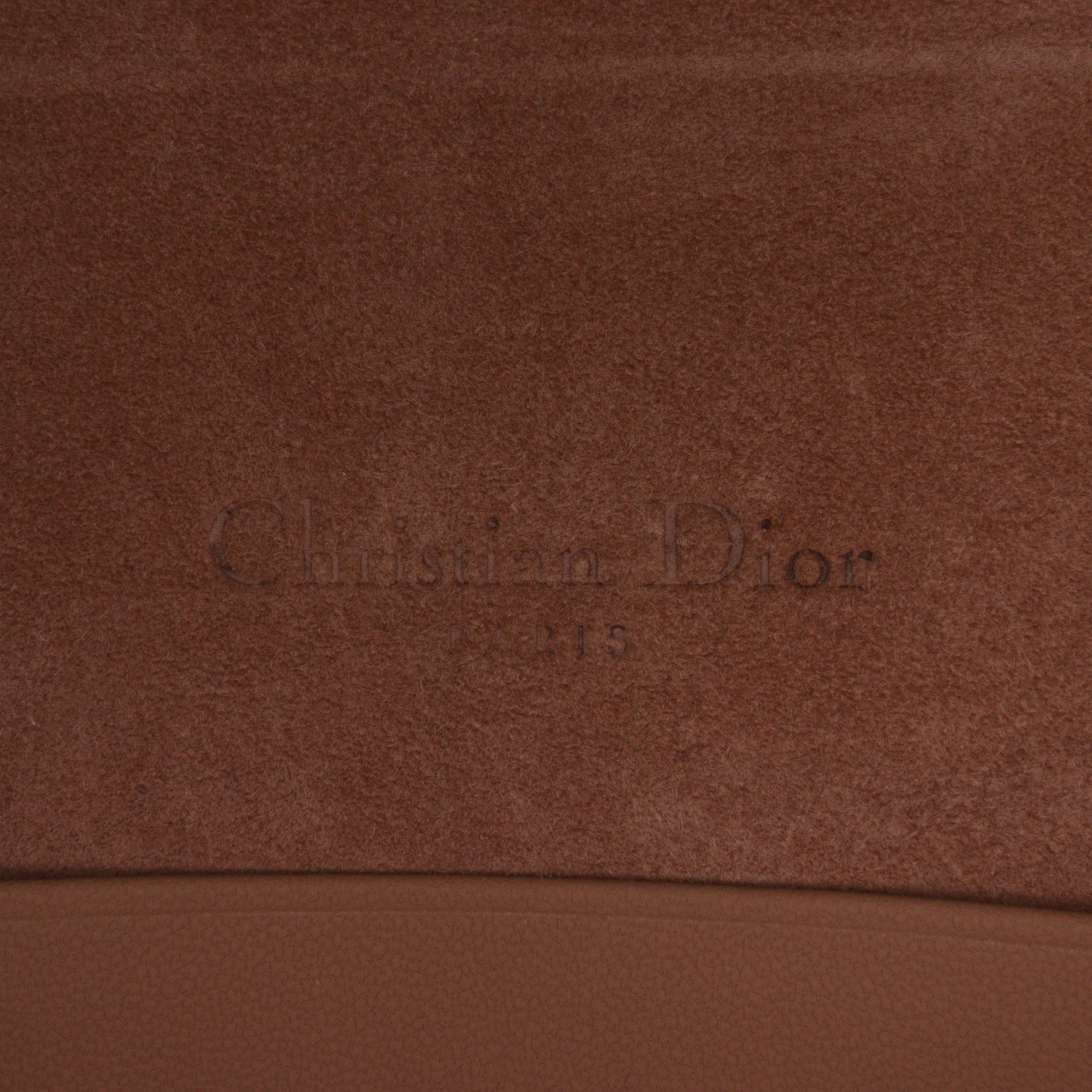 Dior Saddle Belt Pouch Light Brown Smooth Leather