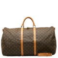 Louis Vuitton Monogram Keepall Bandouliere 60 Boston Bag M41412 Brown