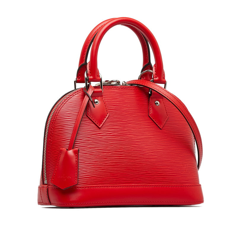 Louis Vuitton Epic Alma BB Handbags Shoulder Bag 2WAY M41160 Coquimbo Red Leather  Louis Vuitton
