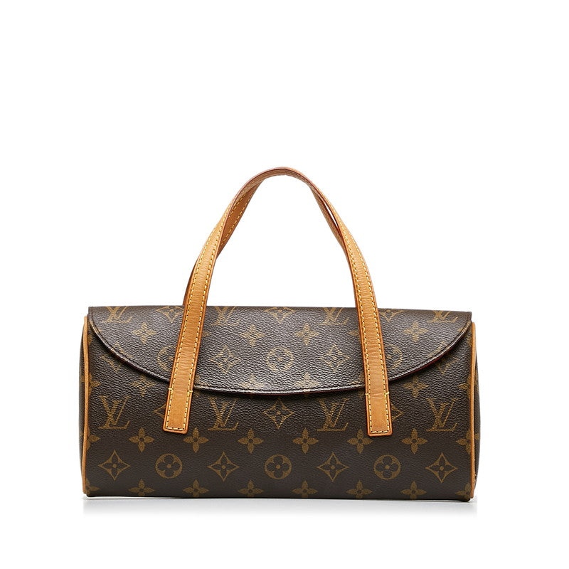 Louis Vuitton Monogram Sonatine Handbag M51902 Brown PVC Leather  Louis Vuitton