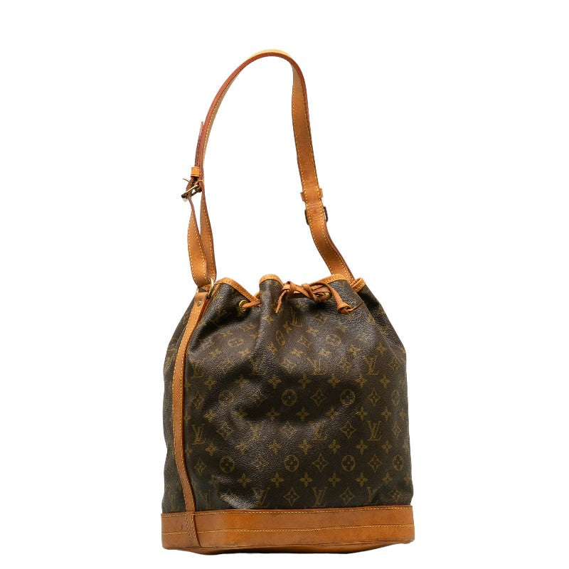 Louis Vuitton Monogram M42224 Shoulder Bag PVC/Leather Brown