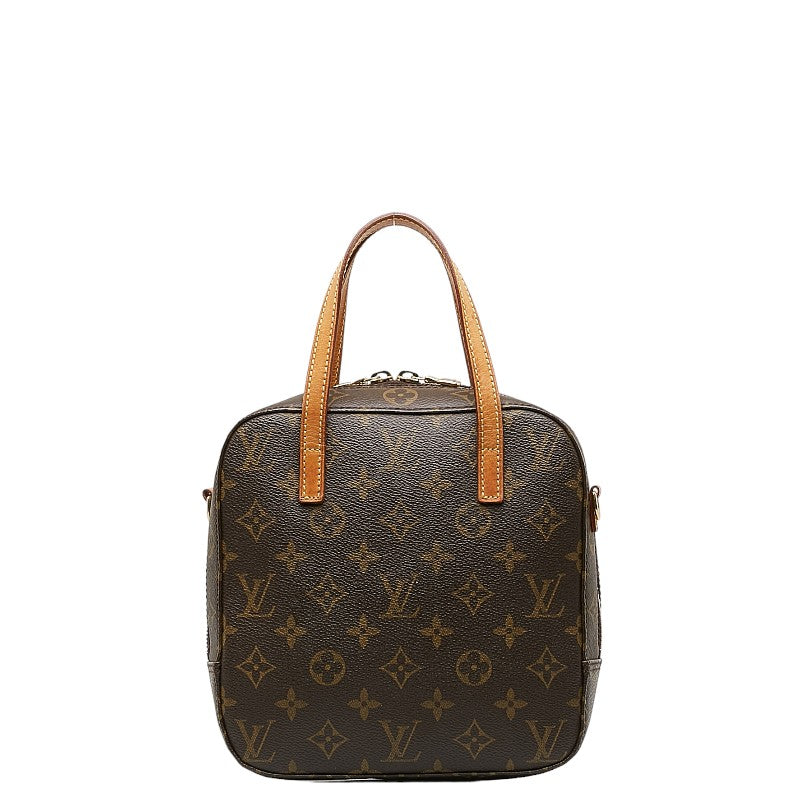Louis Vuitton Monogram M47500 Handbag PVC/Leather Brown