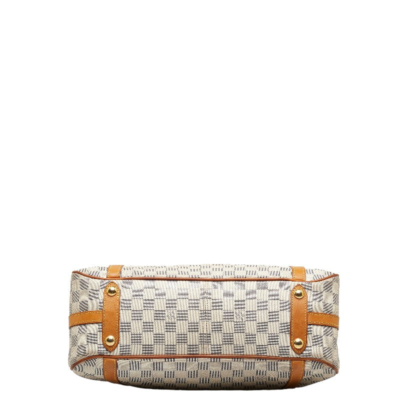 LOUIS VUITTON Louis Vuitton Damière Azur N42220 Handbag PVC/Laser White  Vintage