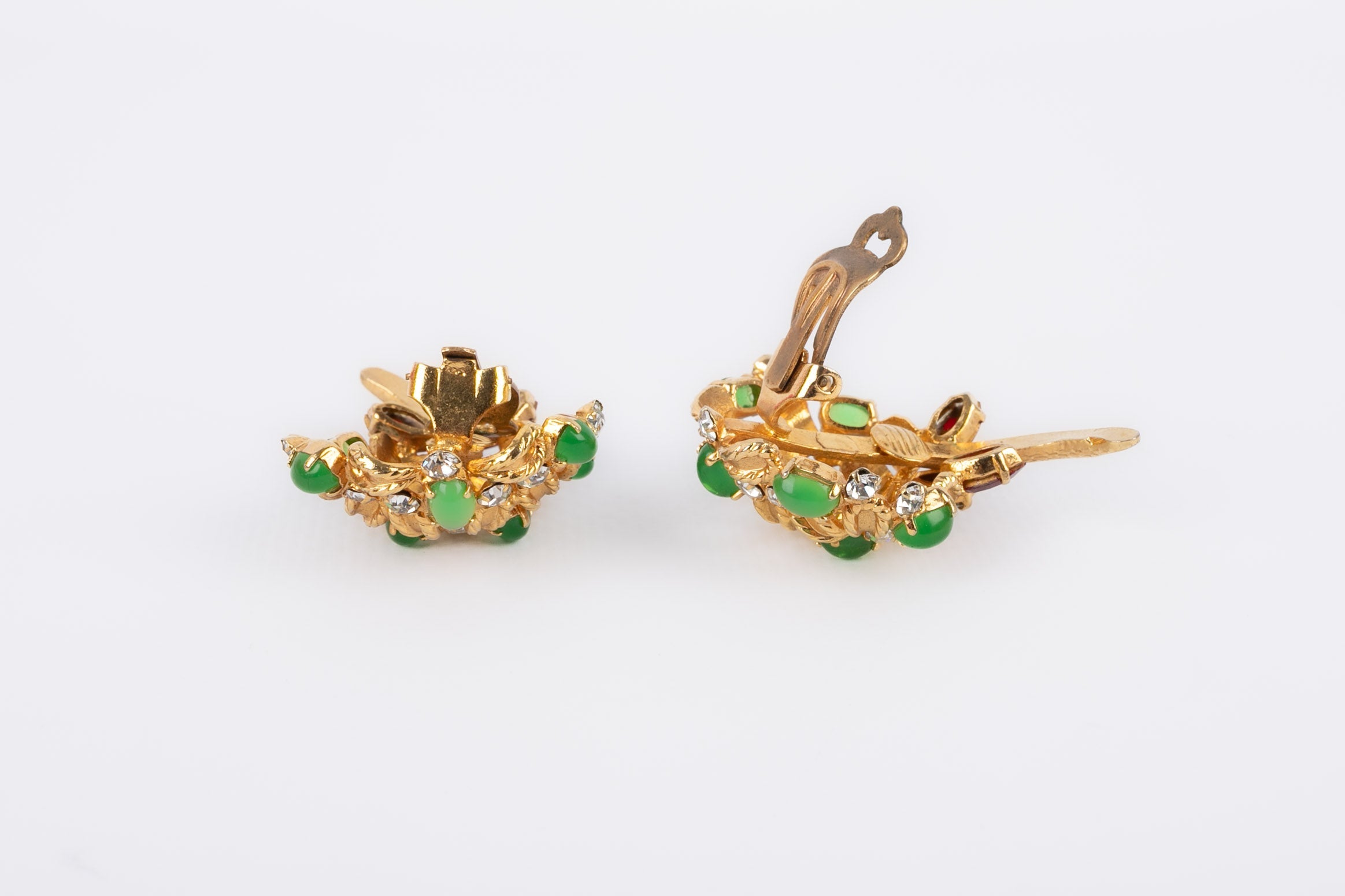 Boucles d'oreilles Dior 1969