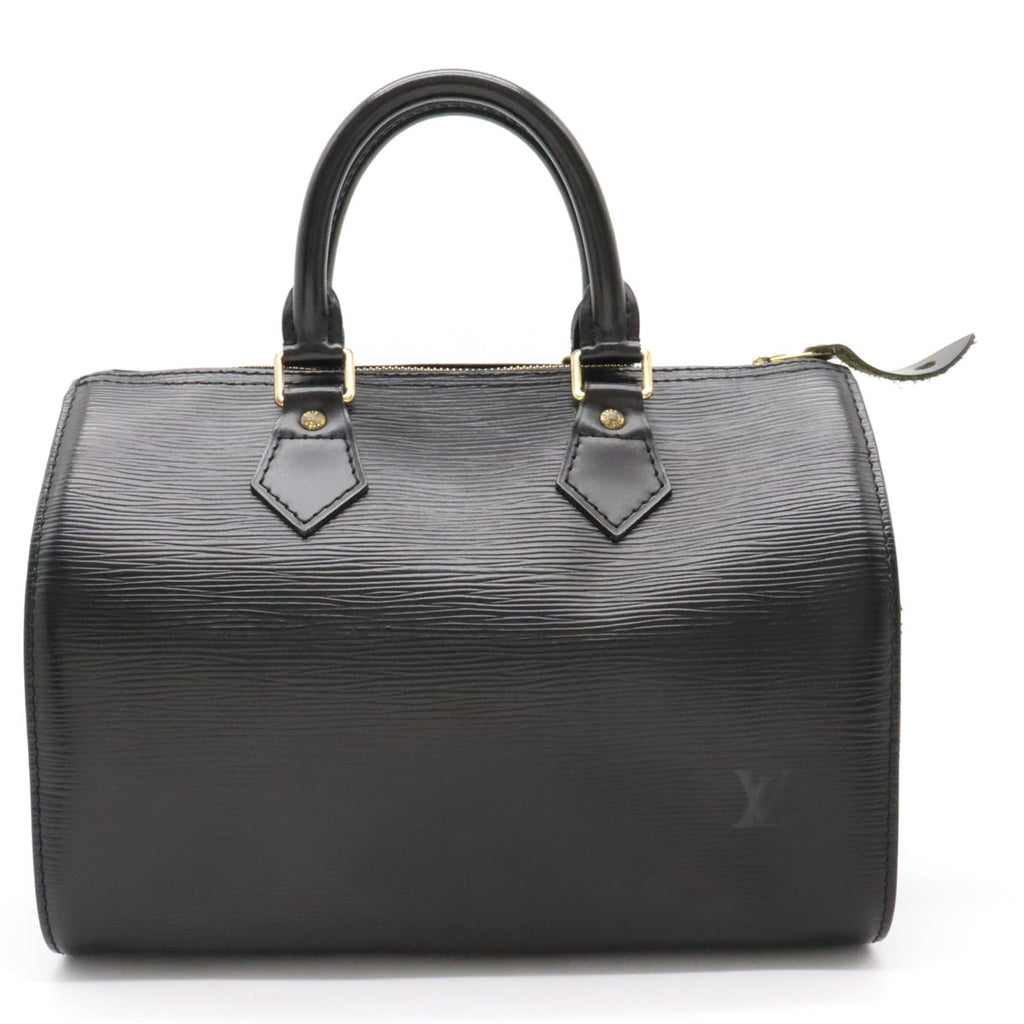 Louis Vuitton Louis Vuitton Epic Speed 25 Bag Mini Boston Bag Black Black M59032