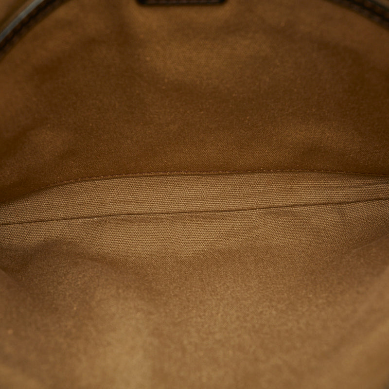 Louis Vuitton Utah Shawny MM Handbag M93453 Coffee Brown Leather  Louis Vuitton