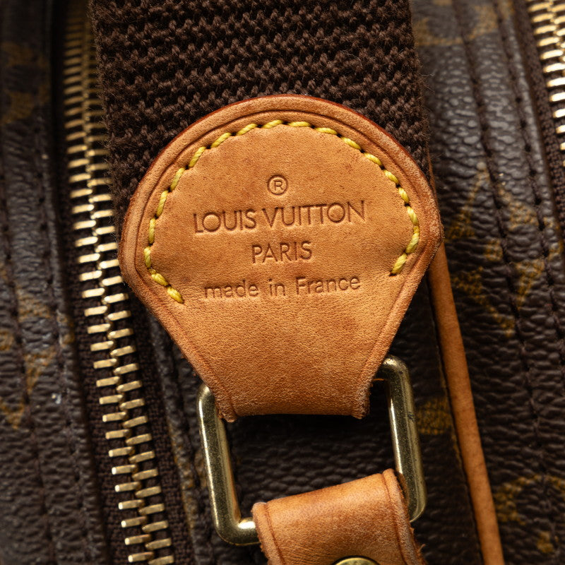 Louis Vuitton Monogram M45254 Shoulder Bag PVC/Leather Brown