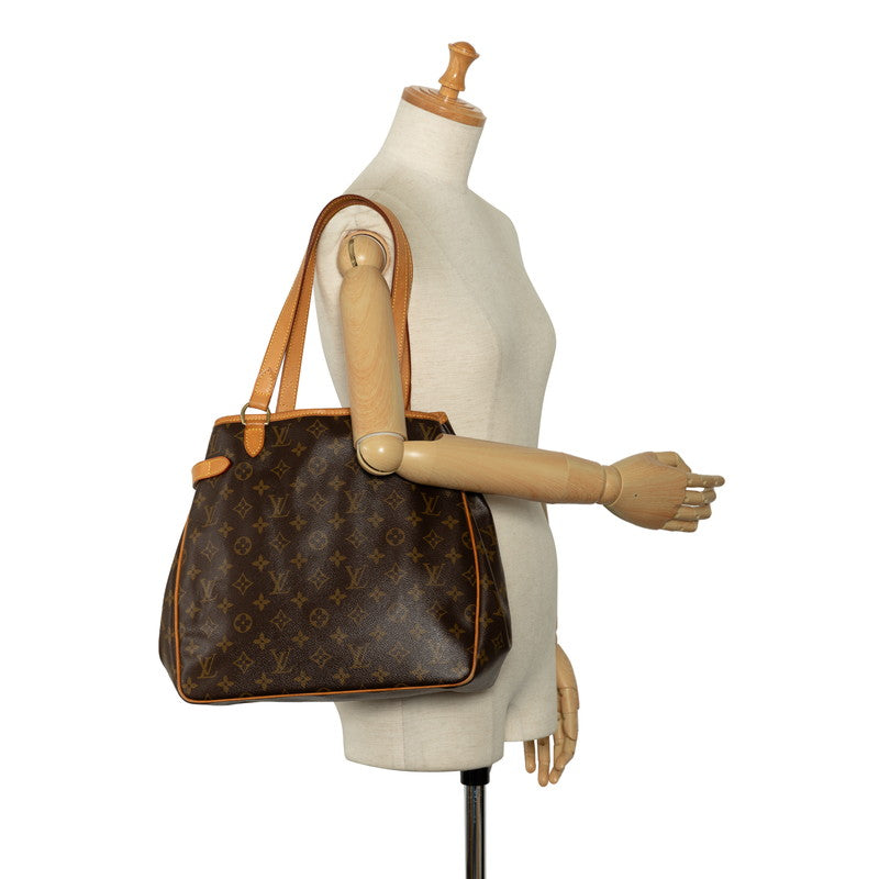 Louis Vuitton Monogram M51153 Shoulder Bag PVC/Leather Brown