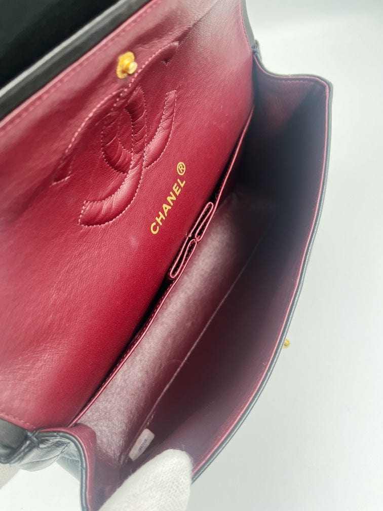 Chanel Classic Double Flap Bag with 24k gold plated hardware