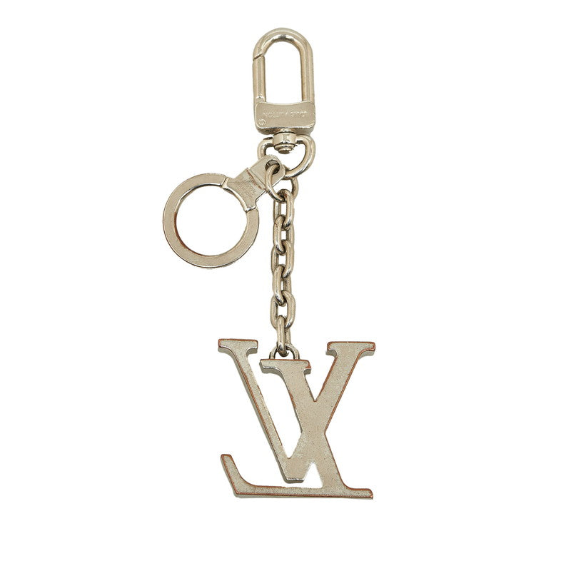 Louis Vuitton Port-Clé Initial LV Charm M65071 Silver Metal Men LOUIS VUITTON