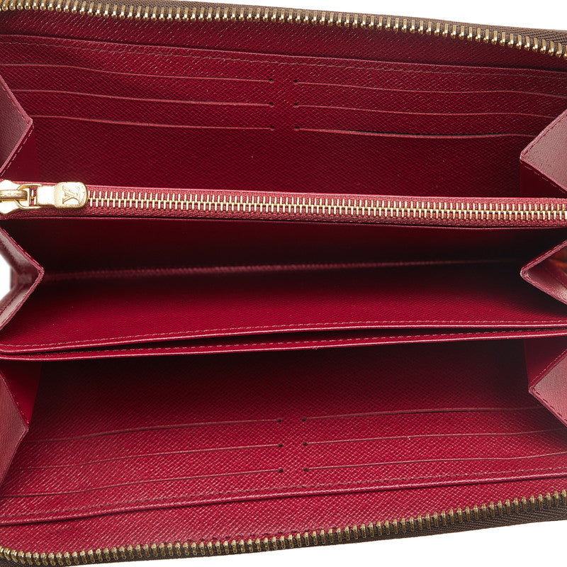 Louis Vuitton Monogram Jeep Wallet Round  Long Wallet M41895 Brown Fushai PVC Leather Ladies Louis Vuitton
