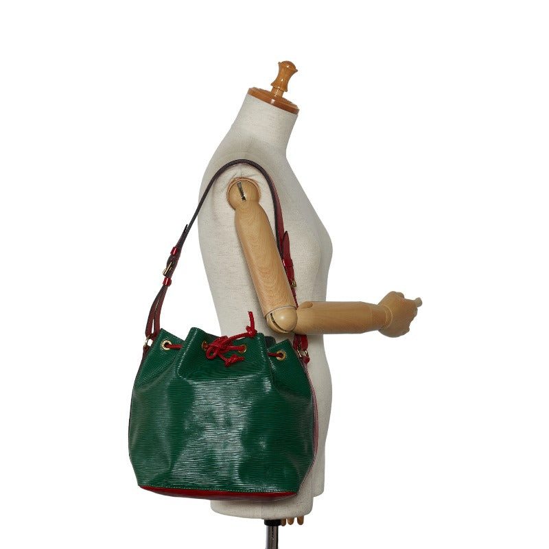 Louis Vuitton Epic Puccinoe M44147 Borneo Green Castilian Red Leather  Louis Vuitton