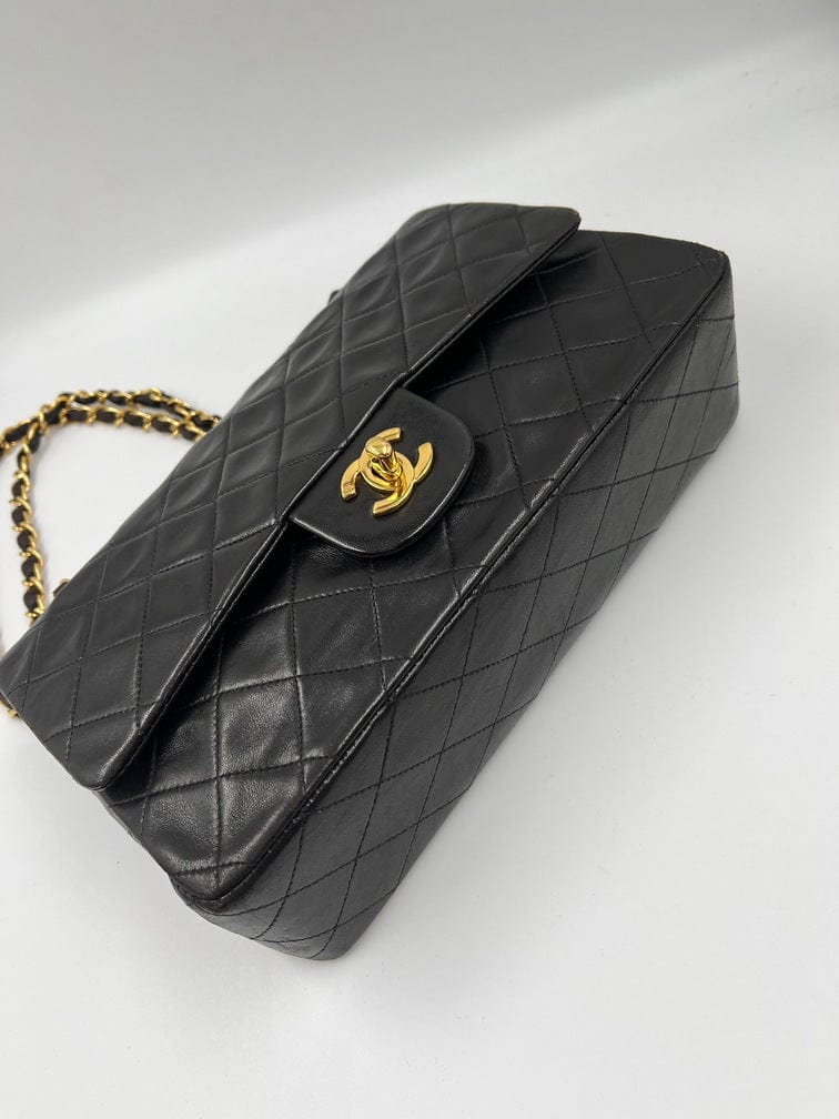Chanel Classic Double Flap Bag with 24k gold plated hardware