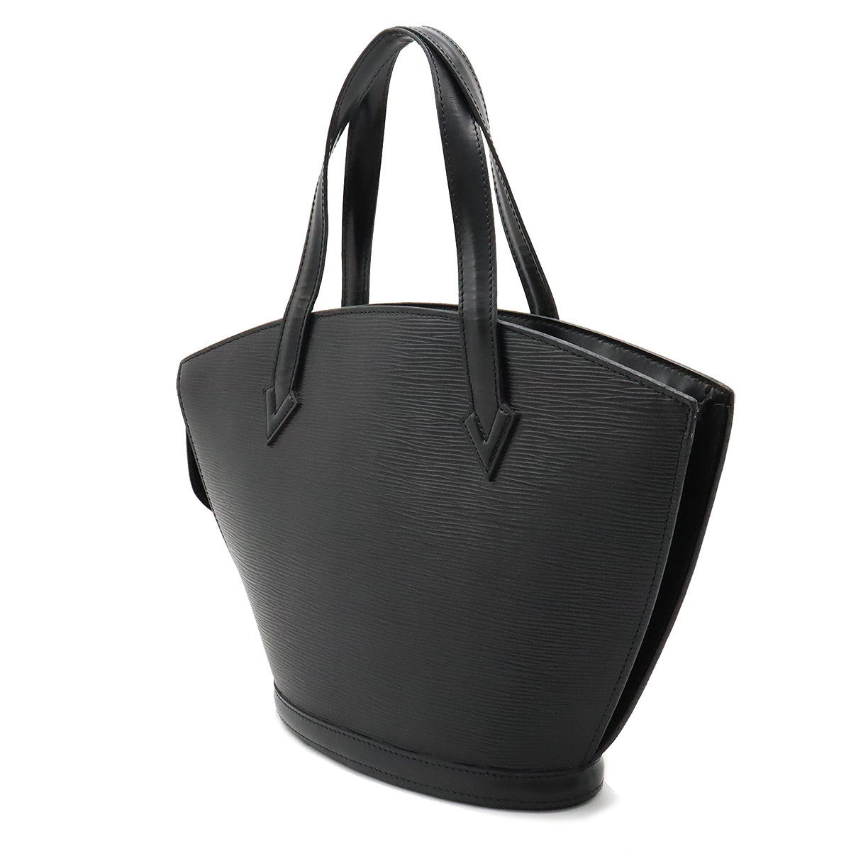 Louis Vuitton Epi Saint-Jacques Handbag Tote Bag Leather Noir M52272