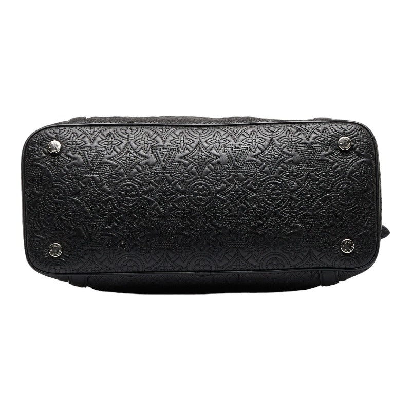Louis Vuitton Louis Vuitton Monogram Antia M97071  Bag Leather Noir Black