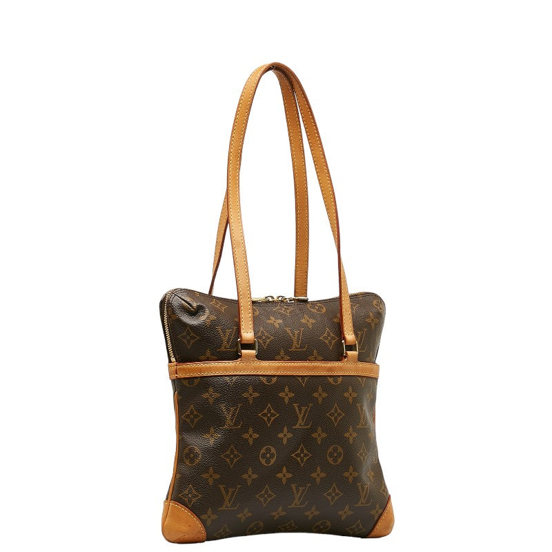 Louis Vuitton Monogram M51141 Shoulder Bag PVC/Leather Brown