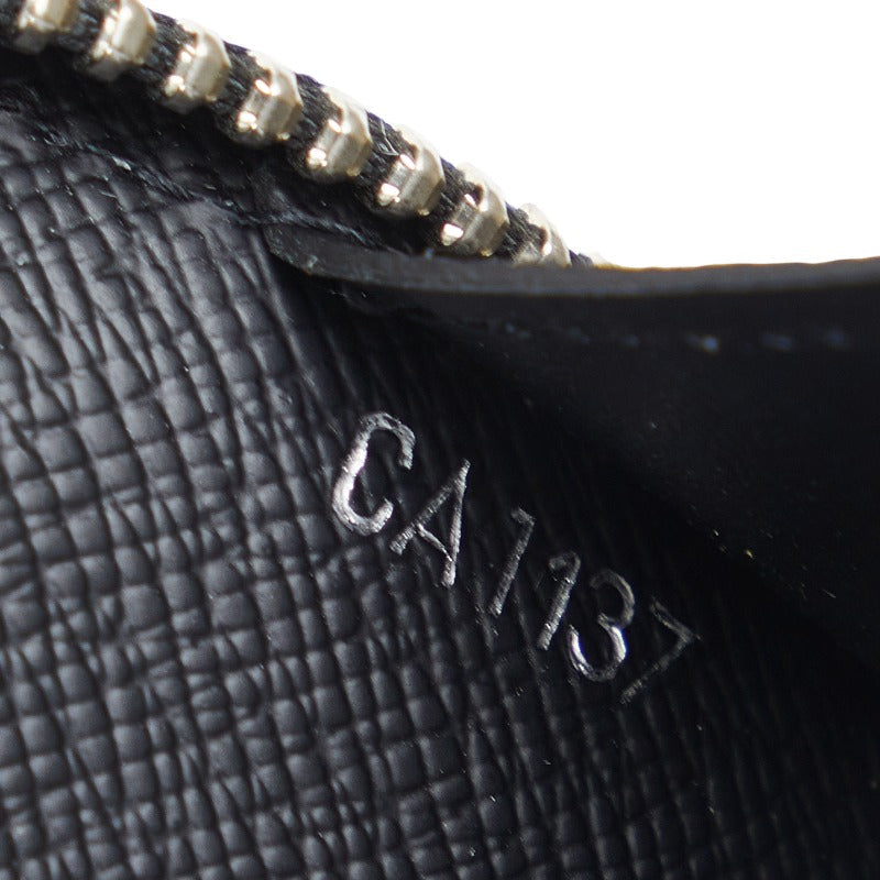 Louis Vuitton Epic Zippie Organizer Round  Long Wallet M63852 Noir Black Leather  Louis Vuitton