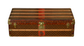 Louis Vuitton Brown Canvas Trunk travel bag