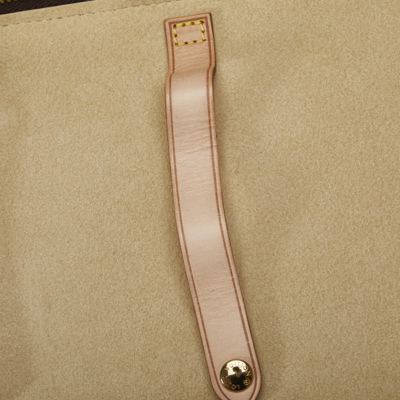Louis Vuitton Monogram Etui 5 Cravat Cravat Closet M47535 Brown PVC Leather Men LOUIS VUITTON