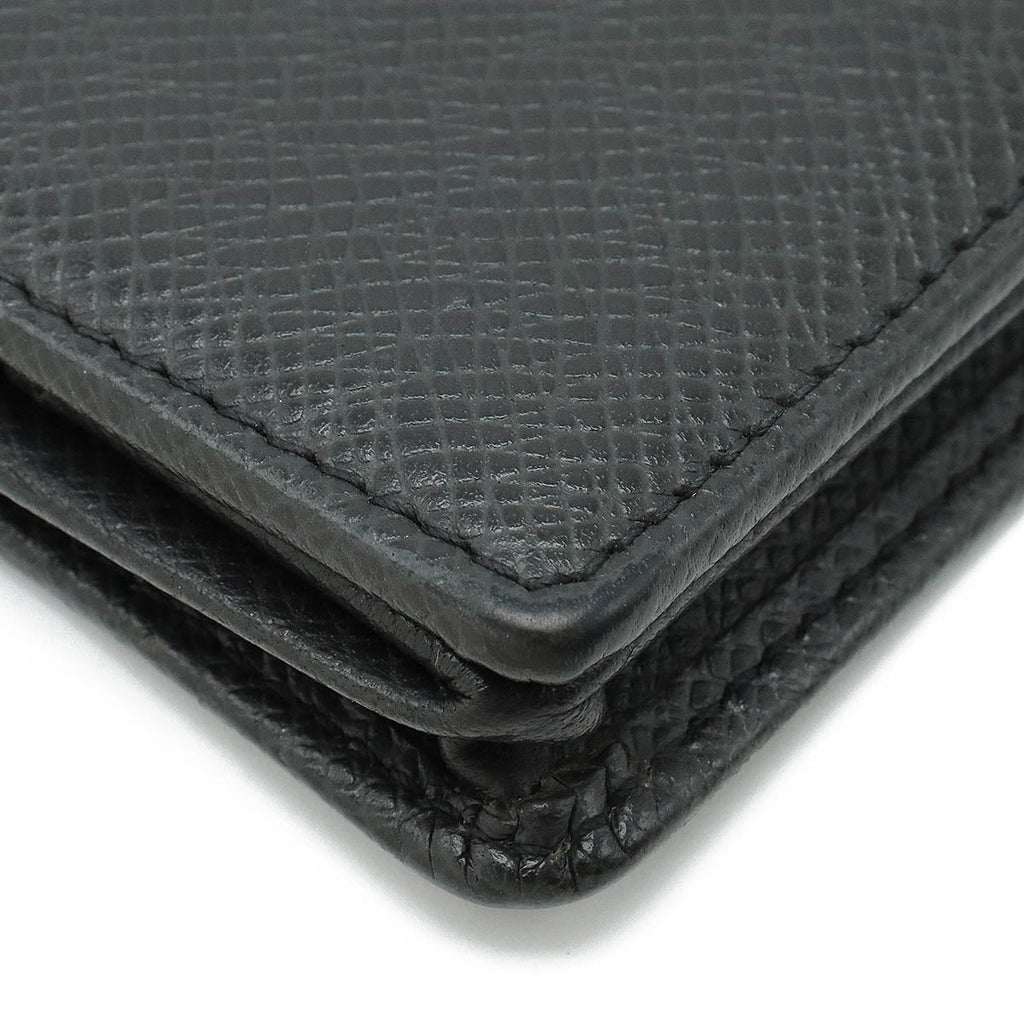 Louis Vuitton Louis Vuitton Tyga Portmoney Bovatt Coincase Black Black M30382