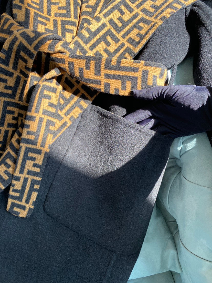 LuxuryWrap Coat  Fendi 001