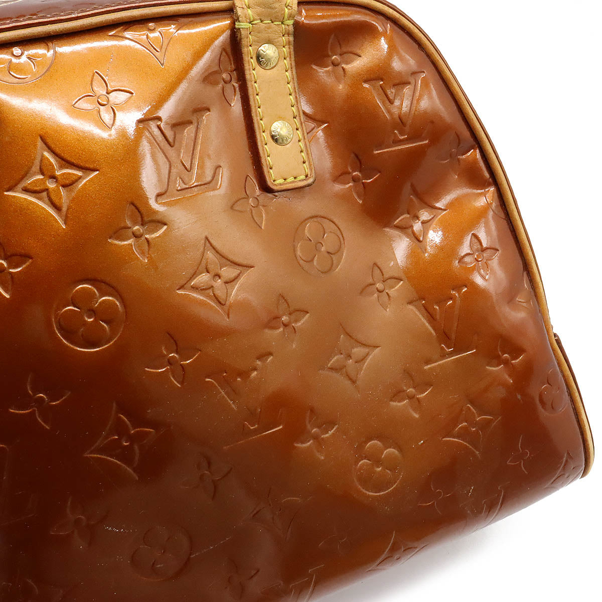 Louis Vuitton Monogram Verney Thompson Square Handbag Louis Vuitton M91103 Enamelcarf Bronze M91103
