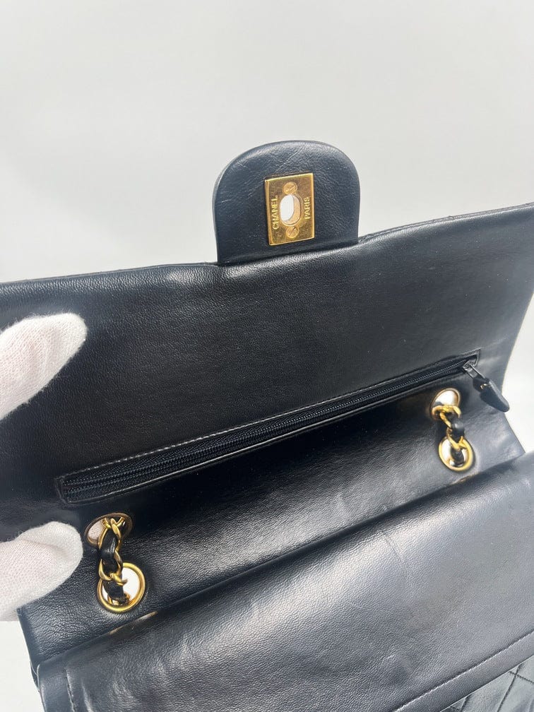 Chanel Classic Double Flap Bag with 24k gold plated hardware