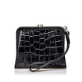 Pre-Loved Burberry Black Others Leather Embossed Clutch Bag United Kingdom