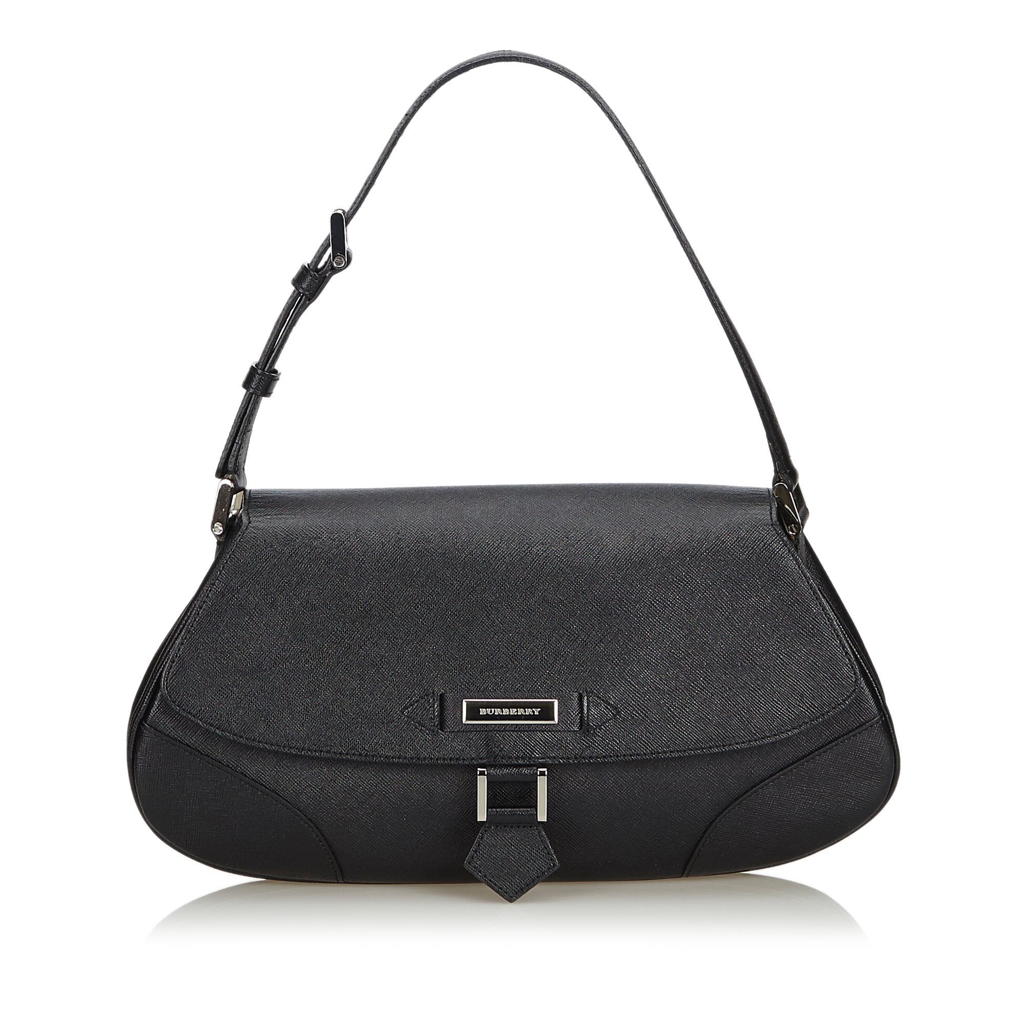 Pre-Loved Burberry Black Others Leather Handbag United Kingdom