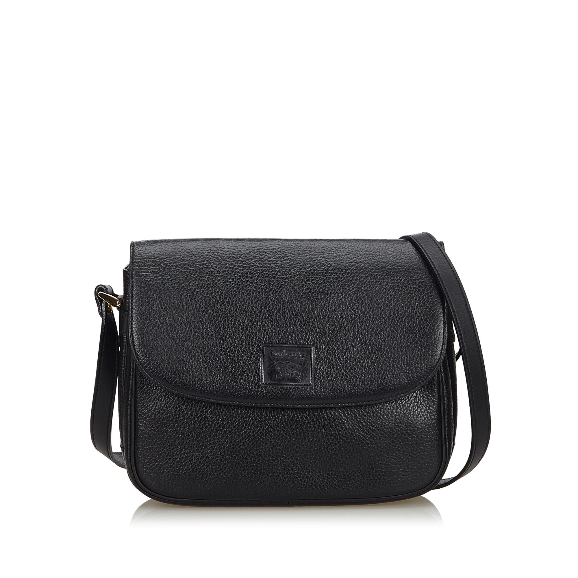 Pre-Loved Burberry Black Others Leather Crossbody Bag United Kingdom