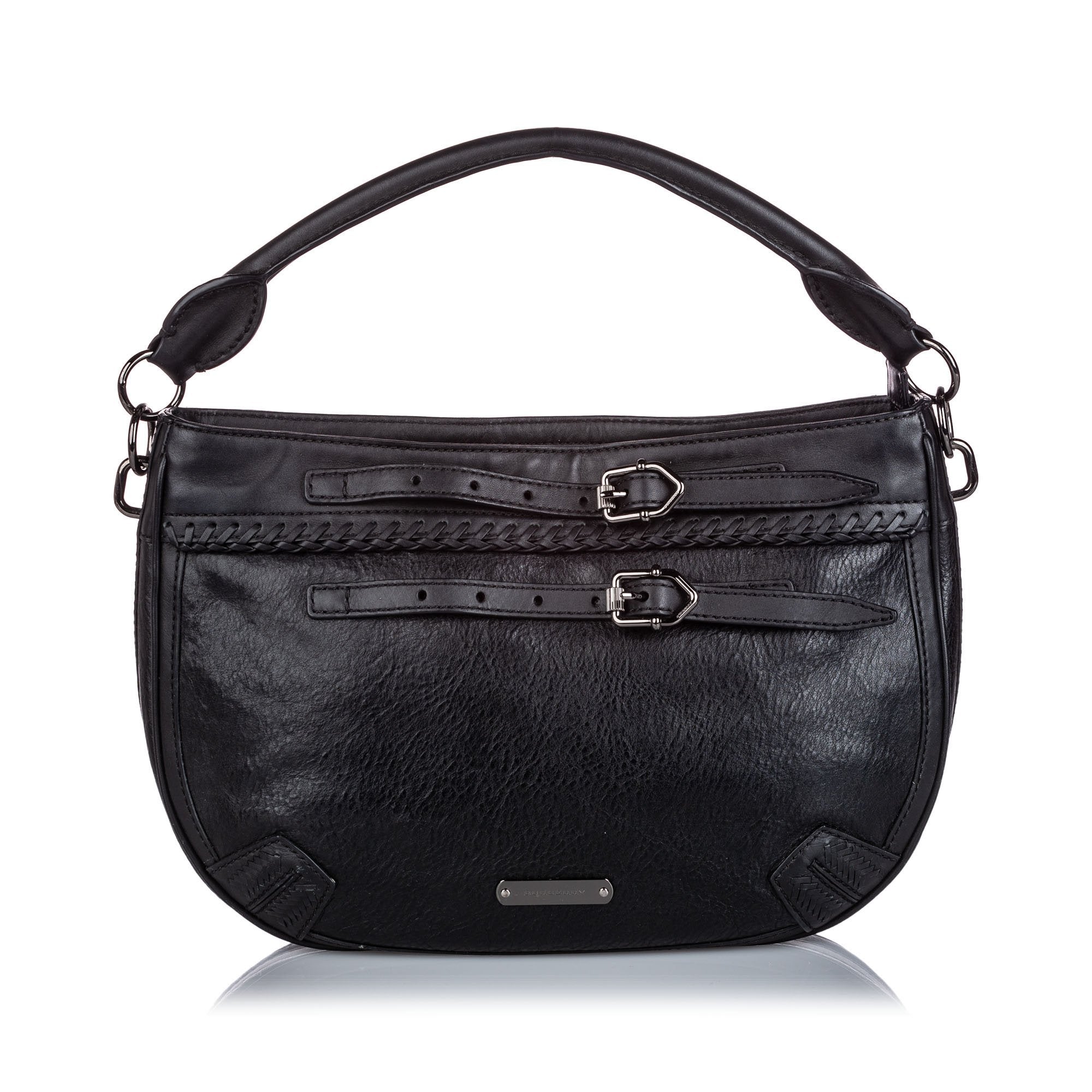 Pre-Loved Burberry Black Others Leather Crossbody Bag United Kingdom