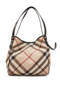 Pre-Loved Burberry Brown Beige canvas Fabric House Check Canterbury CHINA
