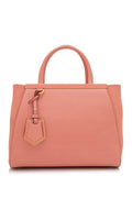 Pre-Loved Fendi Pink Calf Leather 2Jours Satchel Italy