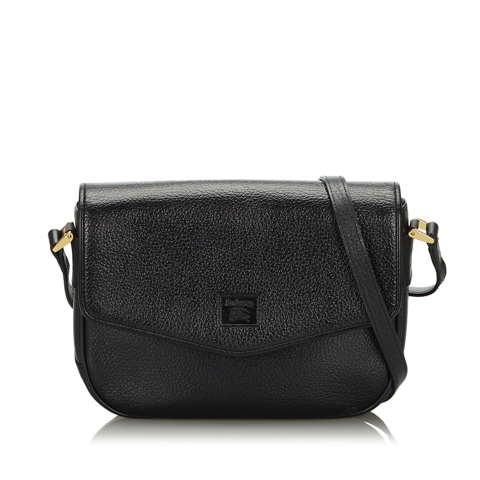 Pre-Loved Burberry Black Others Leather Crossbody Bag United Kingdom