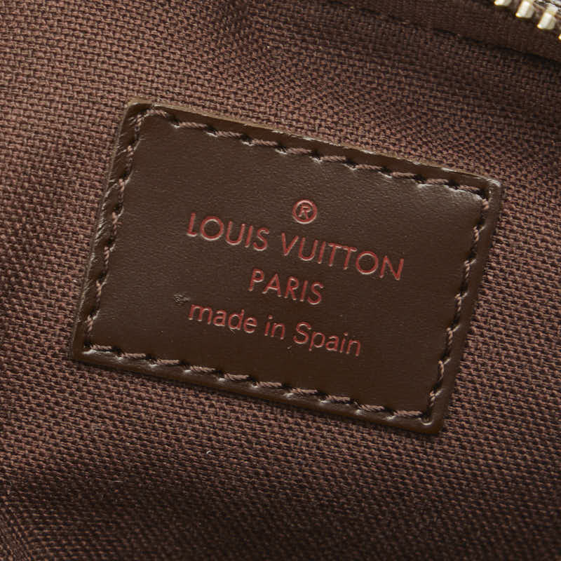 Louis Vuitton Damière Geronimous Body Bag West Bag N51994 Brown PVC Leather Men LOUIS VUITTON