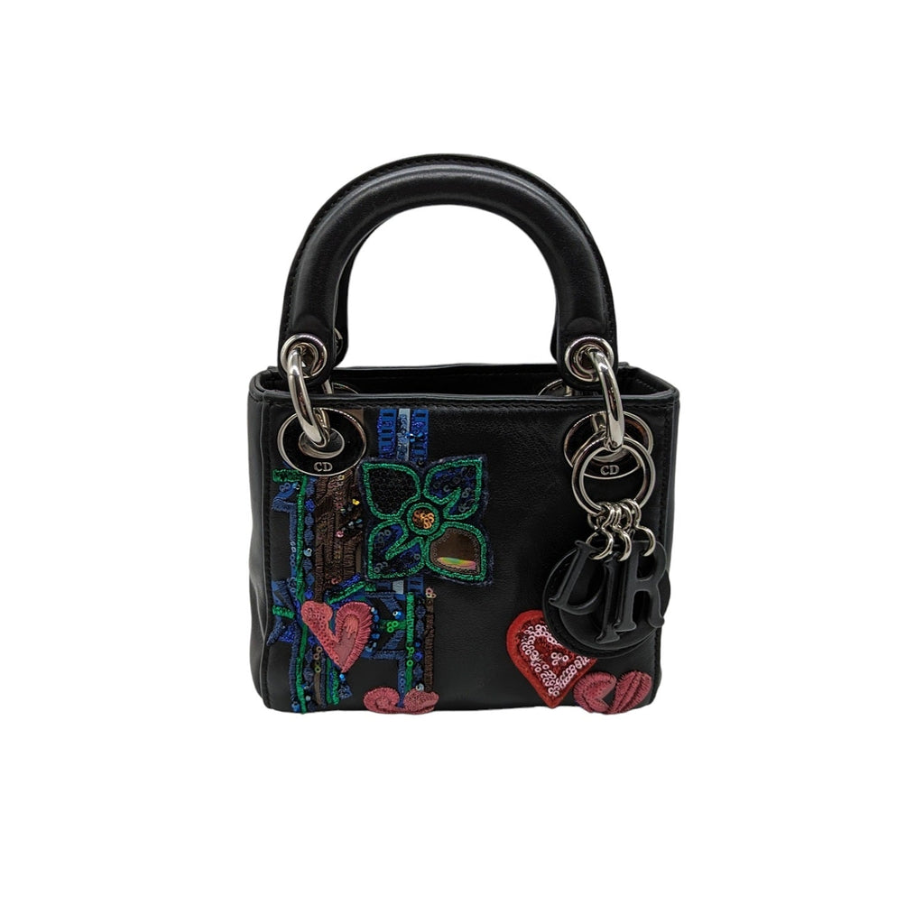 Christian Dior Micro Lady Dior Heart Bag