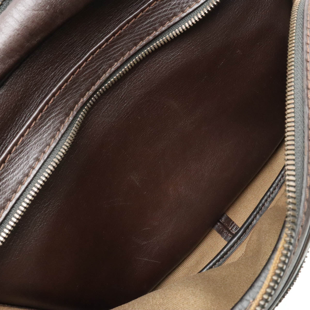 Louis Vuitton Louis Vuitton Utah Reporter Messenger Bag Carf Leather Coffee Tea Brown M92072