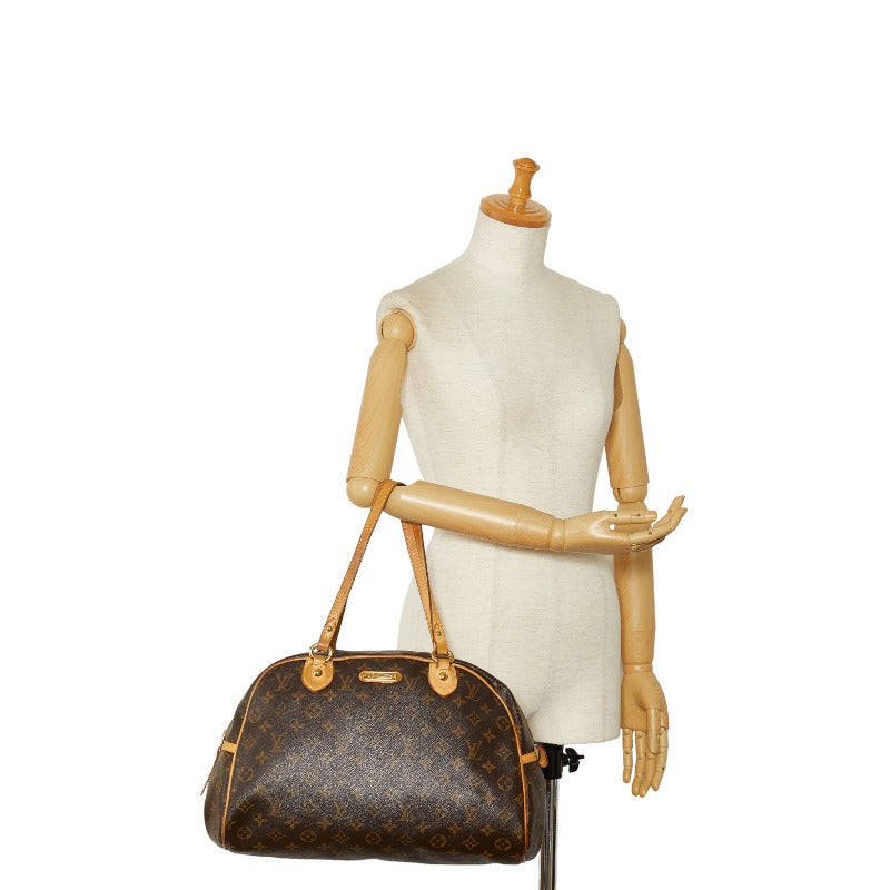 Louis Vuitton Monogram M95566 Shoulder Bag PVC/Leather Brown