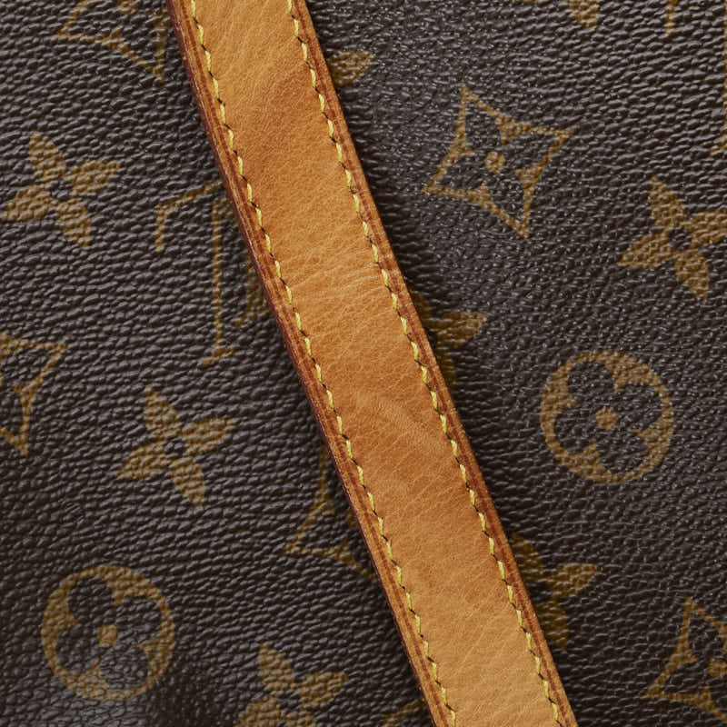 Louis Vuitton Monogram Battalion Horizontal Shoulder Bag M51154 Brown PVC Leather Ladies Louis Vuitton