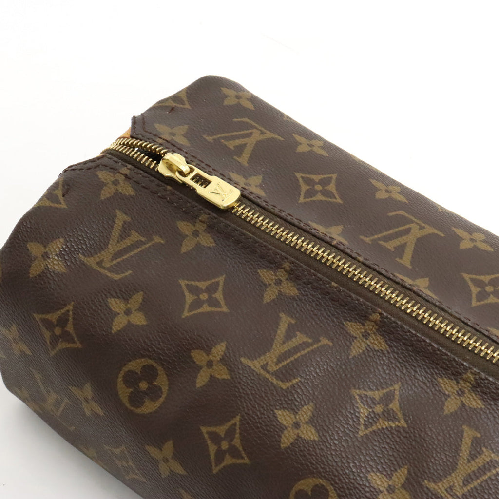 Louis Vuitton Monogram Toulouse Pat Pression Cosmetic Bag Travel Bag Multi-Pose  M47636