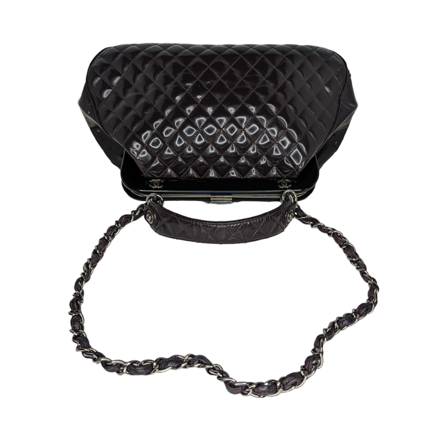 Chanel Vintage Mademoiselle Frame Satchel