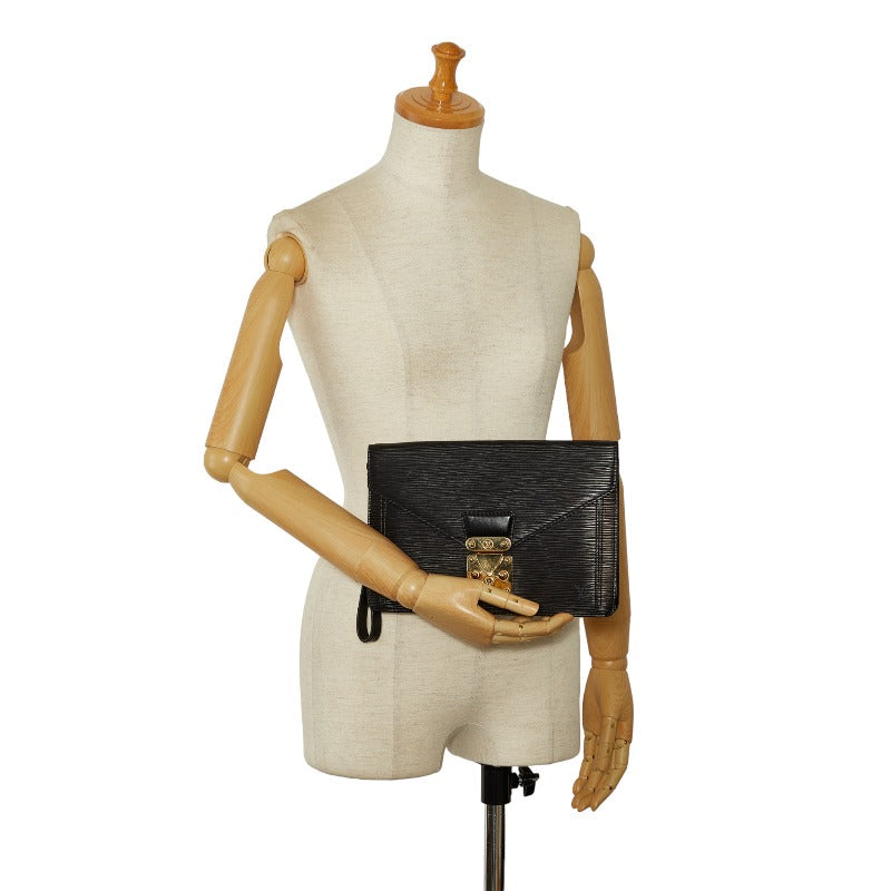 Louis Vuitton Epic Poschet Dragon  Second Bag M52612 Noir Black Leather  Louis Vuitton