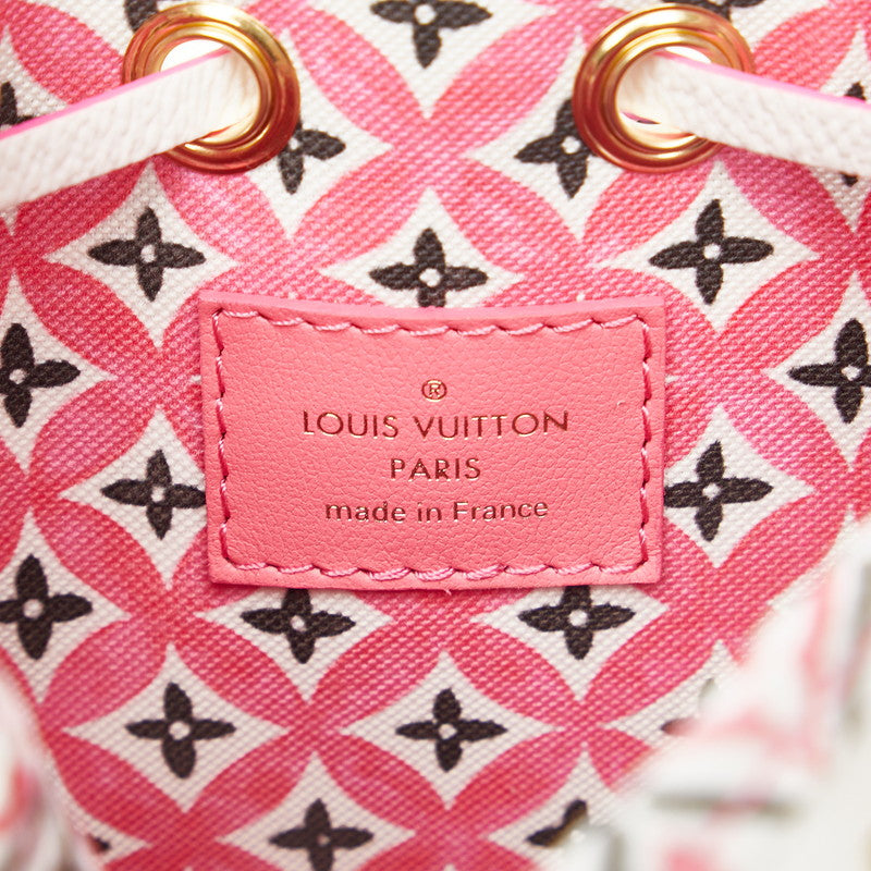 Louis Vuitton Monogram Giant Nanoe by the Pool Shoulder Bag Mini Bag 2WAY M82386 White Pink PVC  Louis Vuitton