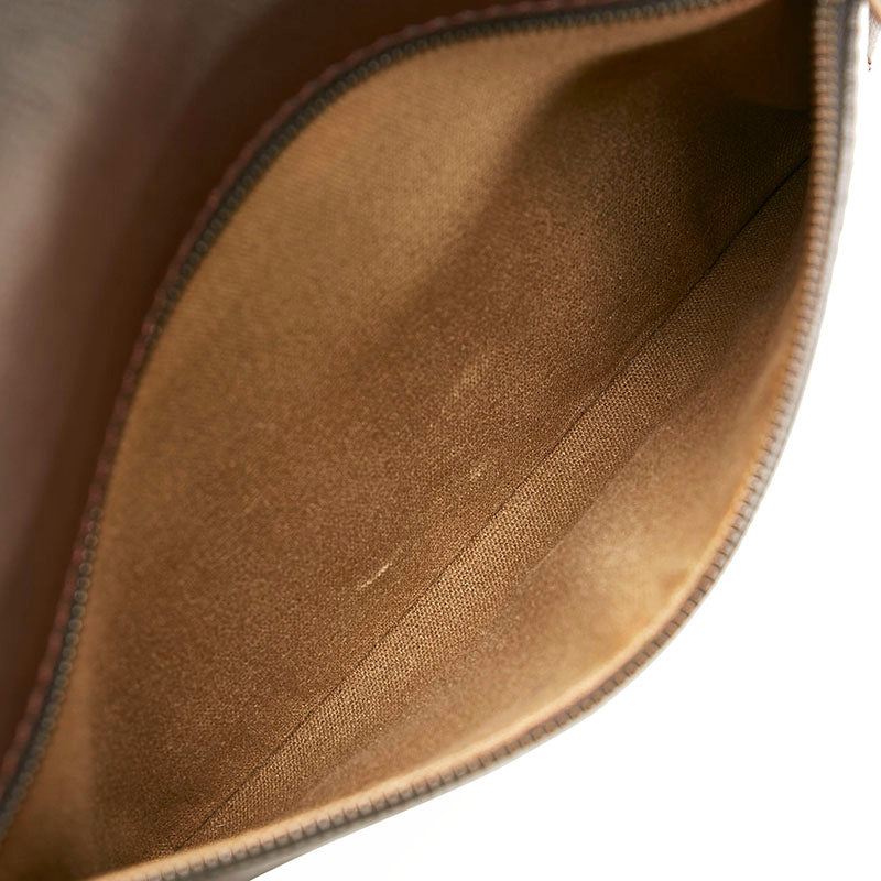Louis Vuitton Utah Sacca M92073 Coffee Brown Leather Men Louis Vuitton