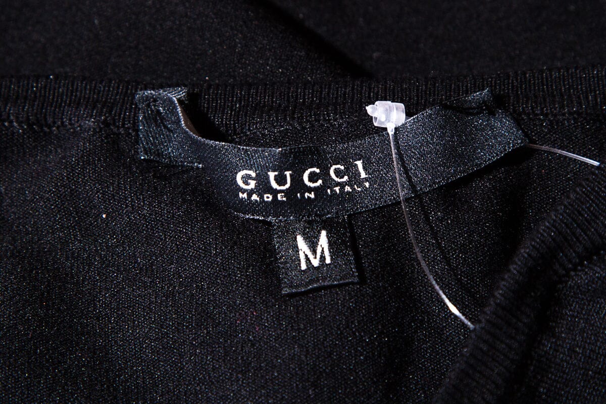 Gucci Black Halter Top SZ M