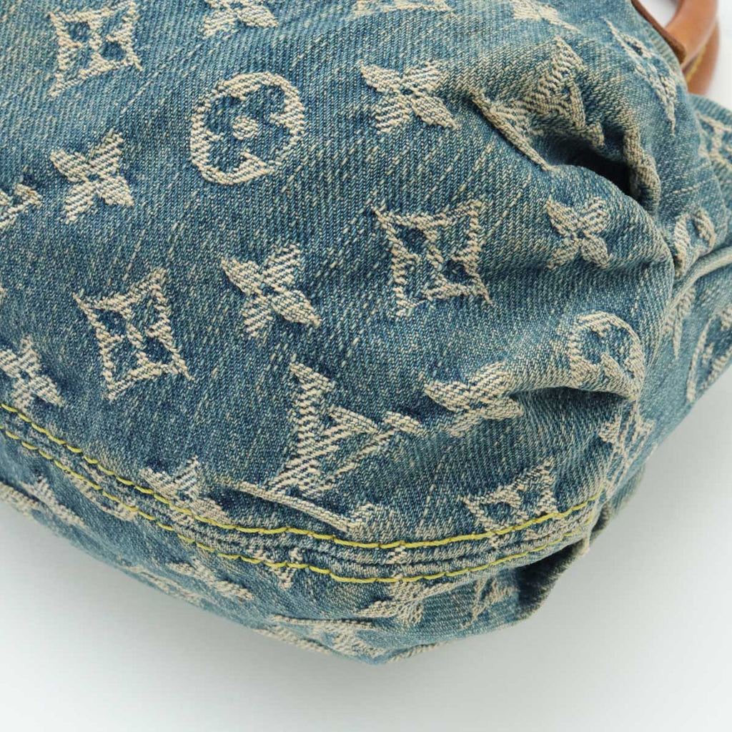 Louis Vuitton Monogram Denim Private Bag Mini Bag Blue M95020