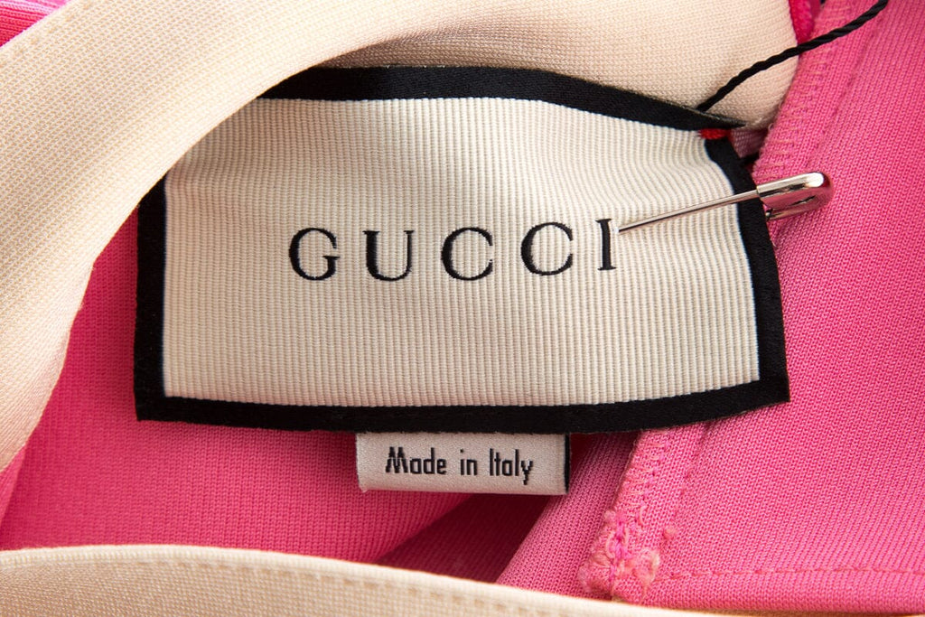 Gucci Pink Sleeveless Dress SZ S